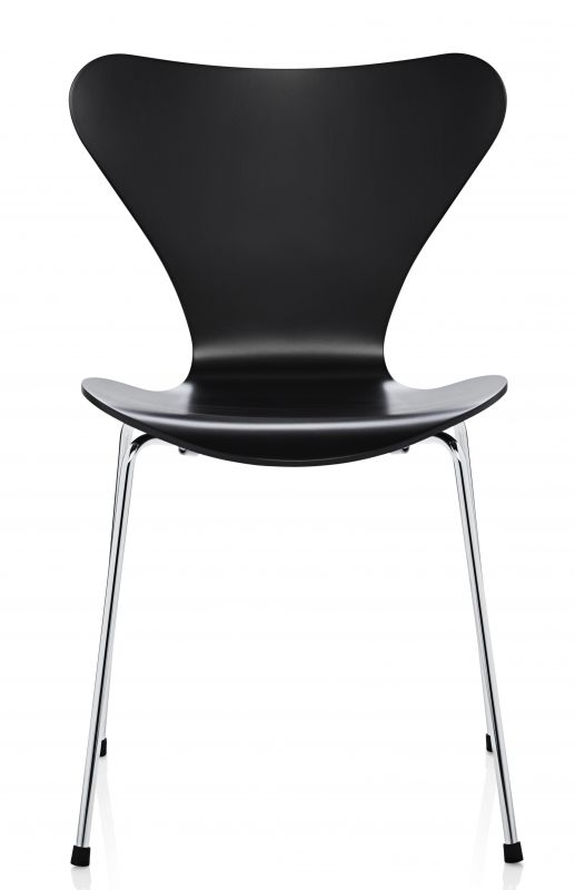 Siebener / Serie Stuhl 3107 Fritz Hansen Jubiläumsmodell